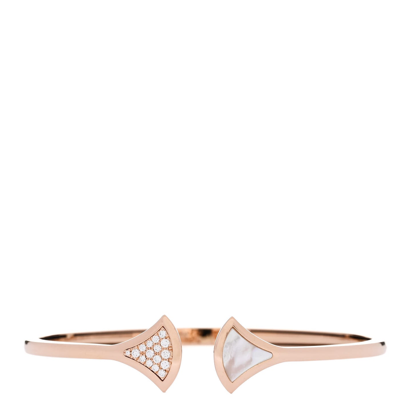 18K Rose Gold Diamond Mother of Pearl Divas Dream Bracelet