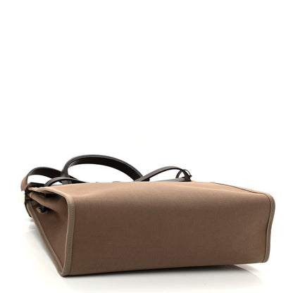 Hermes Vache Hunter Toile Herbag Zip 31 PM Etoupe Ebene 5 of 12