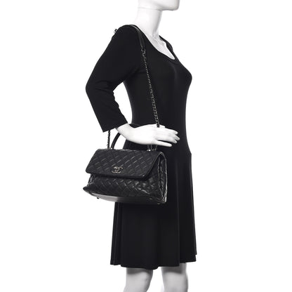 Chanel Caviar Quilted Small Coco Handle Flap Black 2 of 10