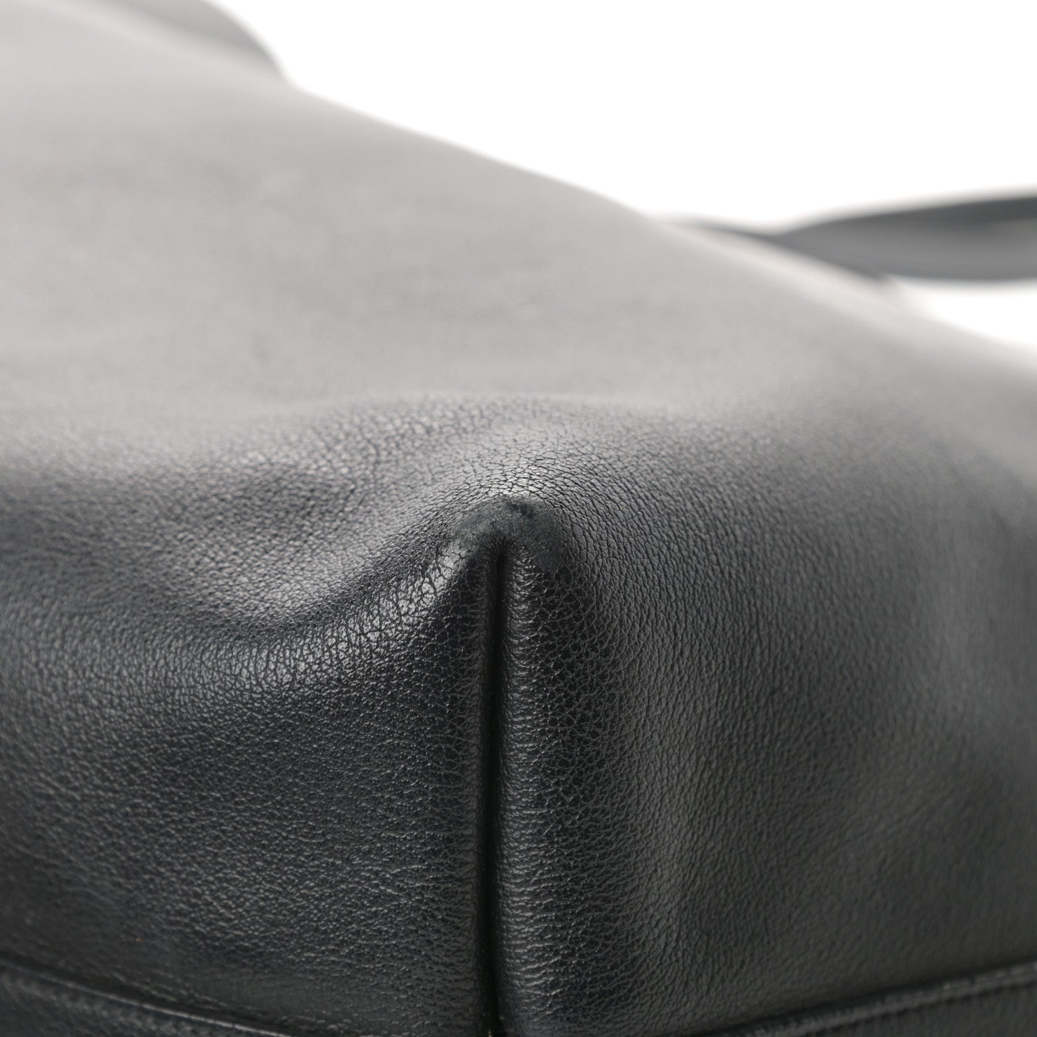 Saint Laurent Calfskin Large Shopping Tote Black 12 of 19