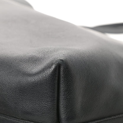 Saint Laurent Calfskin Large Shopping Tote Black 12 of 19