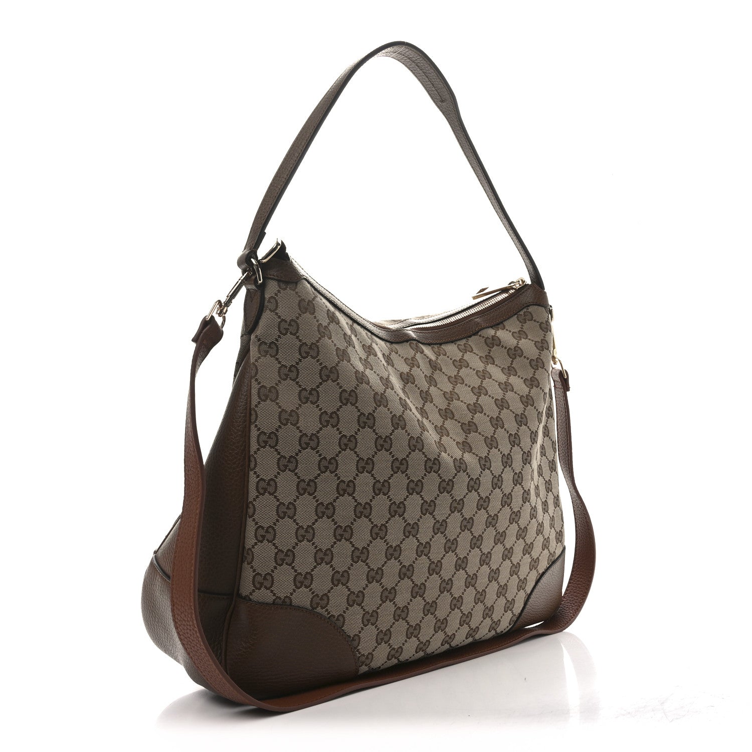 Gucci Soft GG Monogram Large Margaux Hobo Brown 3 of 10
