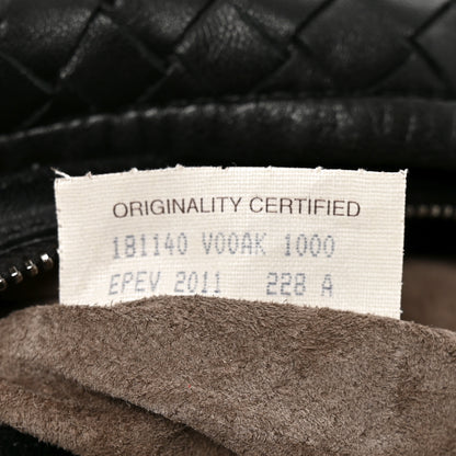 Bottega Veneta Nappa Intrecciato Fuzzy Maxi Veneta Hobo Black 7 of 11