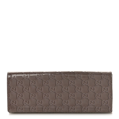 Gucci Patent Guccissima Small Broadway Clutch Lavender 1 of 10