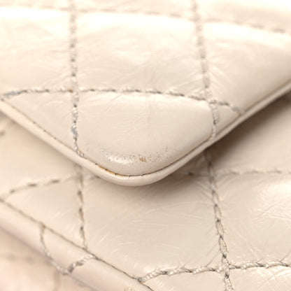 Chanel Aged Calfskin Quilted 2.55 Reissue 225 Flap White 19 of 22
