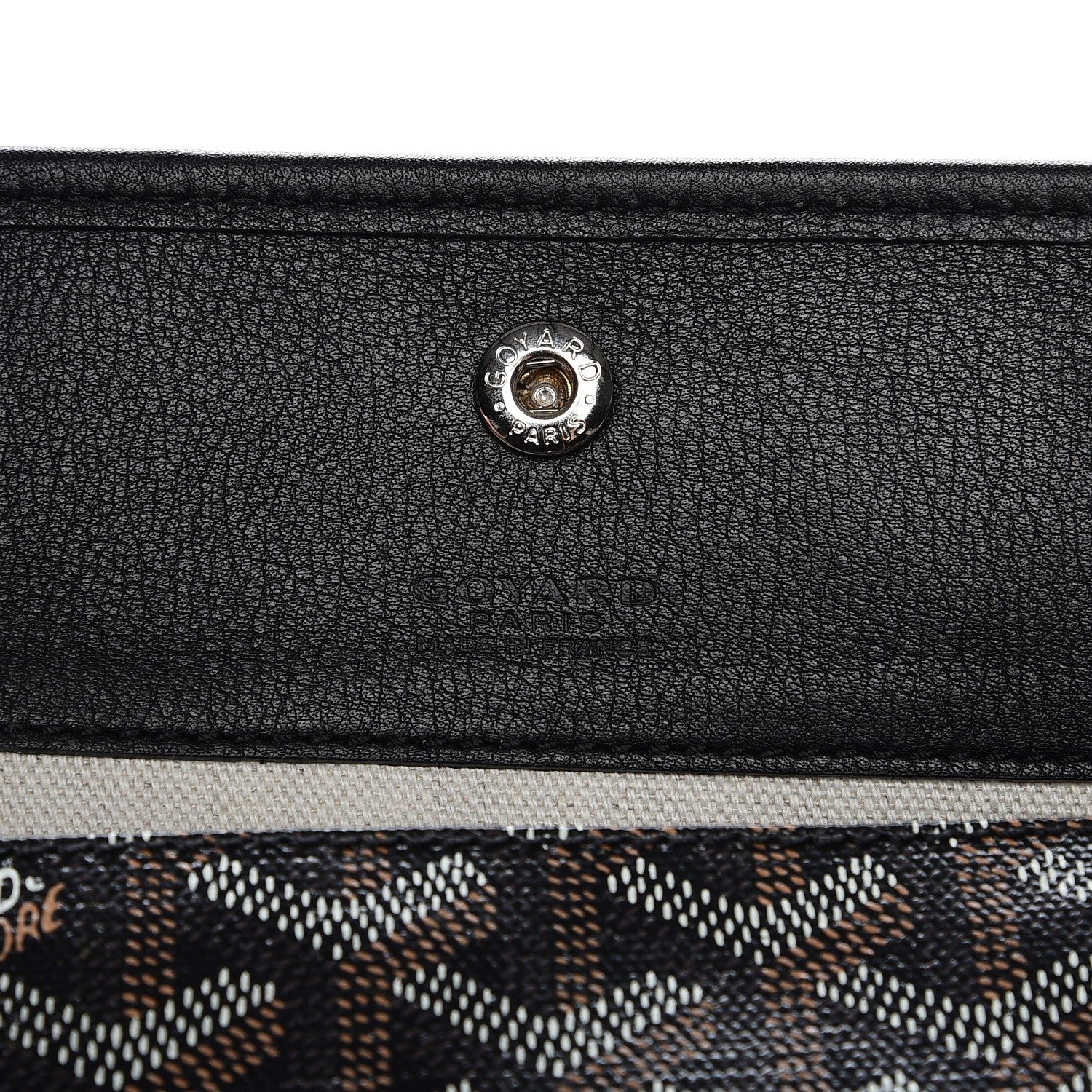 Goyard Goyardine Saint Louis GM Black 8 of 9