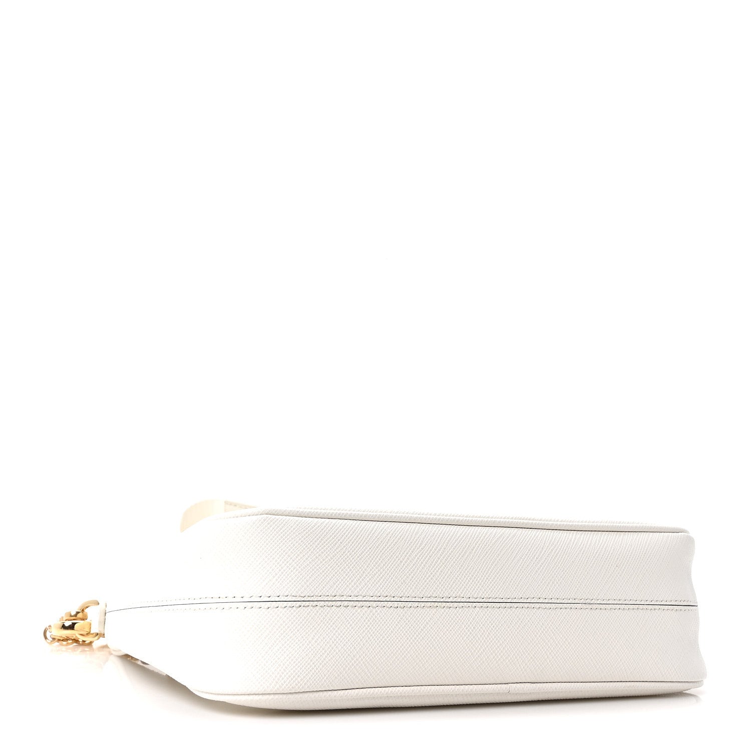 Prada Saffiano Re-Edition 2005 Shoulder Bag White 3 of 9