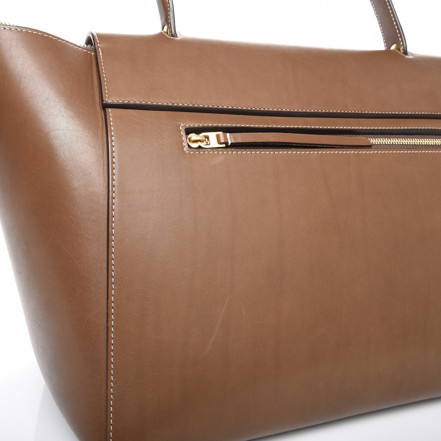 Celine Natural Calfskin Small Belt Bag Khaki 6 of 9