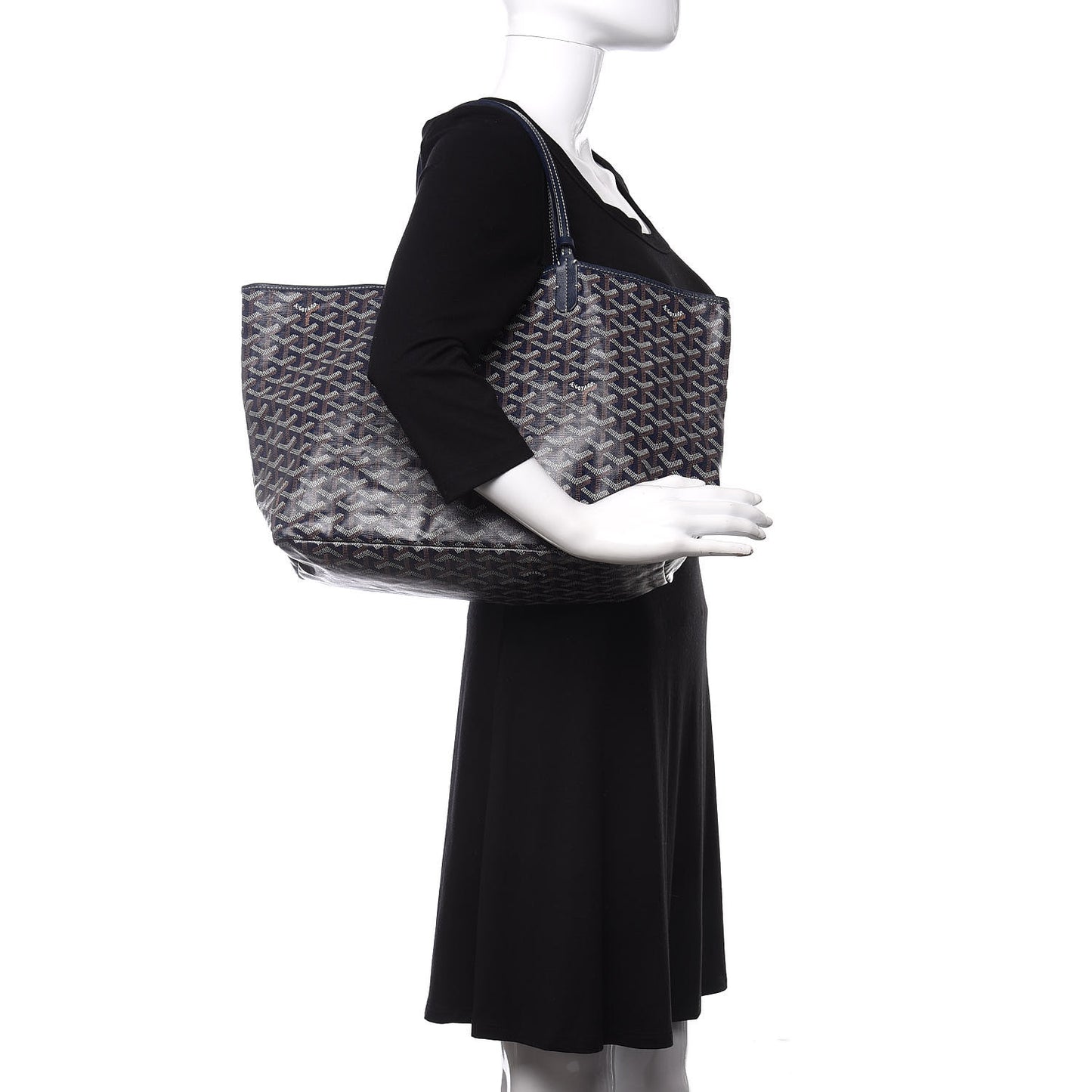 Goyardine Saint Louis PM Navy