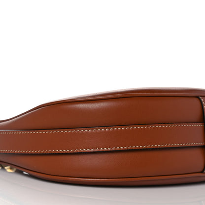 Celine Smooth Calfskin Medium Strap Ava Shoulder Bag Tan 9 of 10