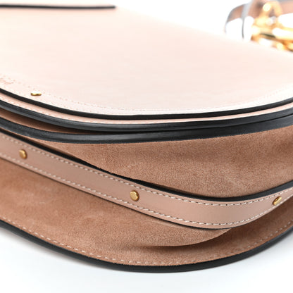 Chloe Calfskin Suede Medium Nile Bracelet Bag Biscotti Beige 7 of 8