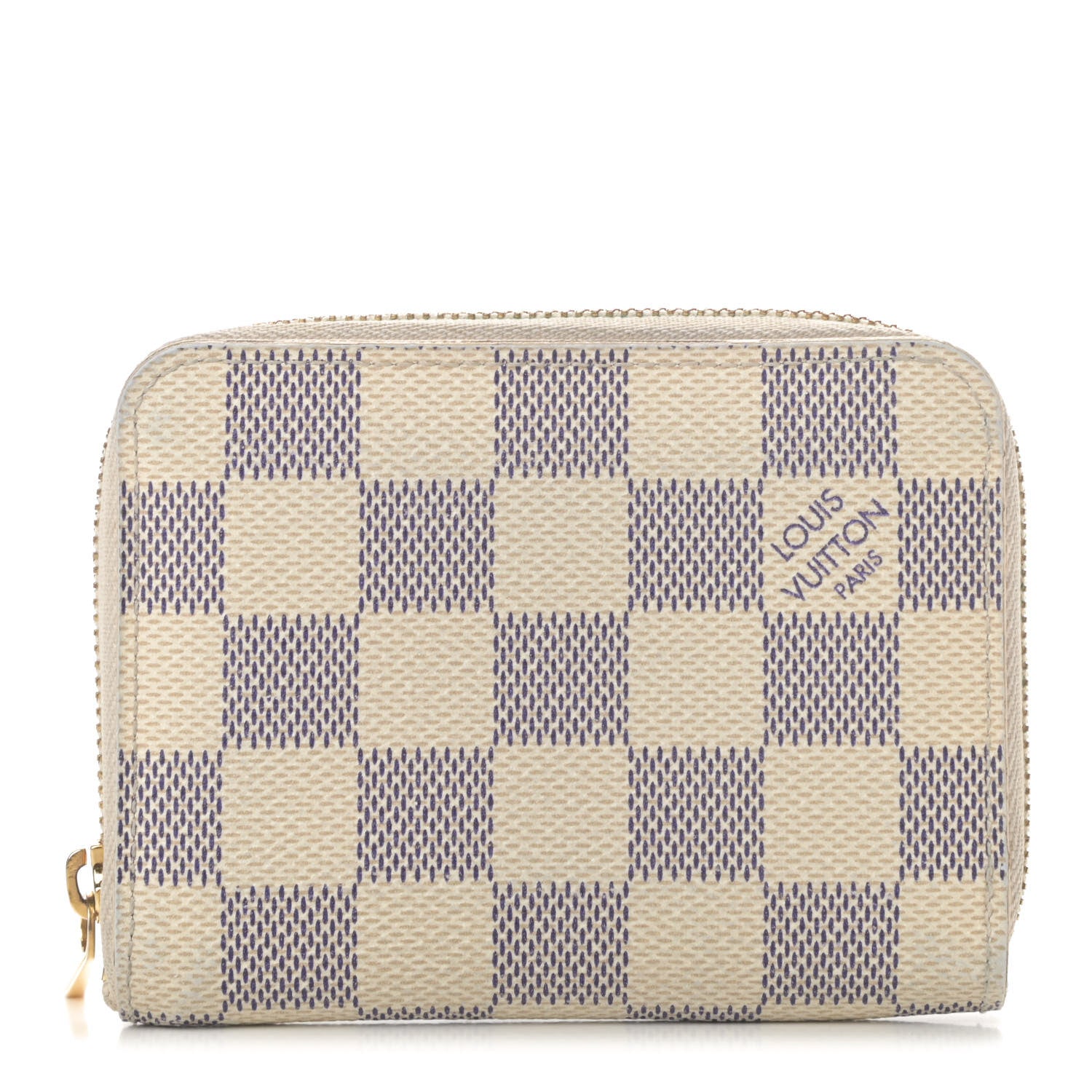 Louis Vuitton Damier Azur Zippy Coin Purse 1 of 8