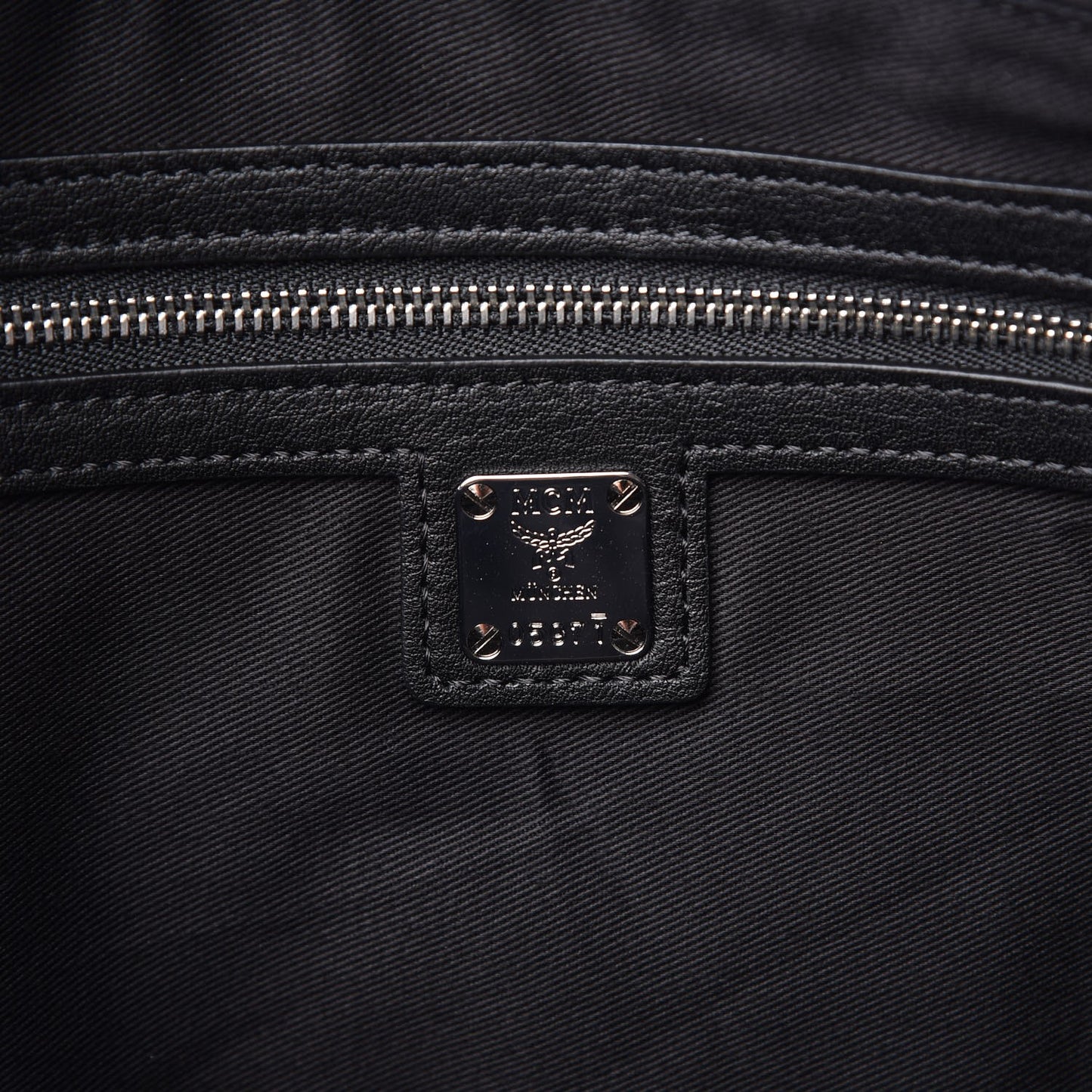 Calfskin Ottomar Monogram Medium Klara Shopper Tote Black