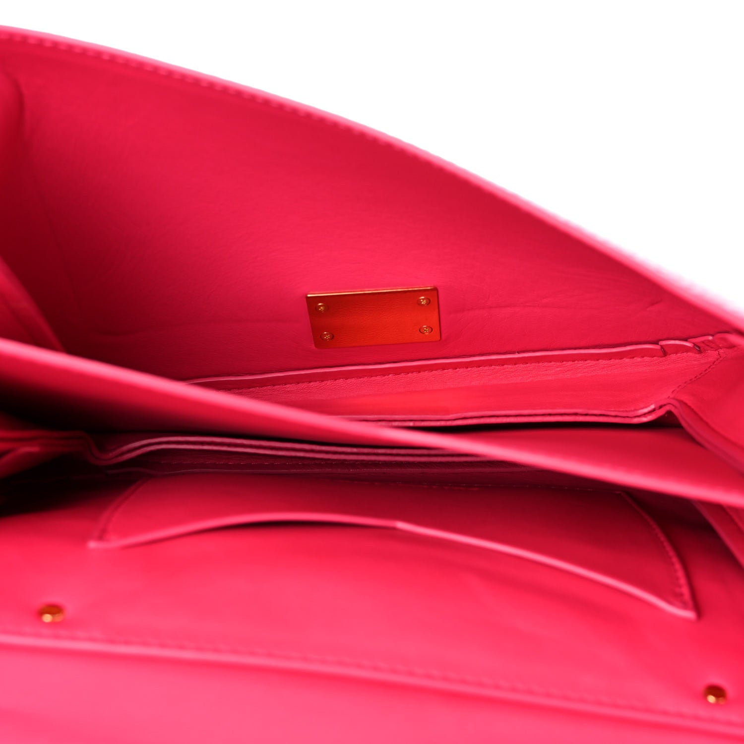 Bottega Veneta Calfskin Mount Envelope Bag Pink 5 of 10