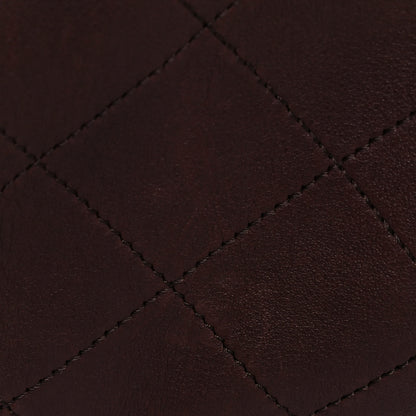 Chanel Calfskin Quilted Small On My Shoulder Drawstring Bag Brown 12 of 14