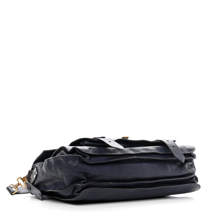 Proenza Schouler Lambskin Medium PS1 Satchel Midnight 4 of 11