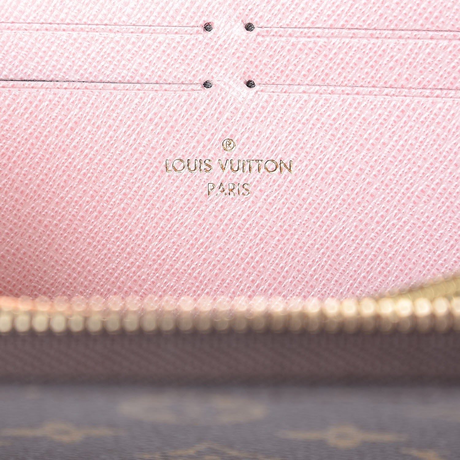 Louis Vuitton Monogram Clemence Wallet Rose Ballerine 6 of 8