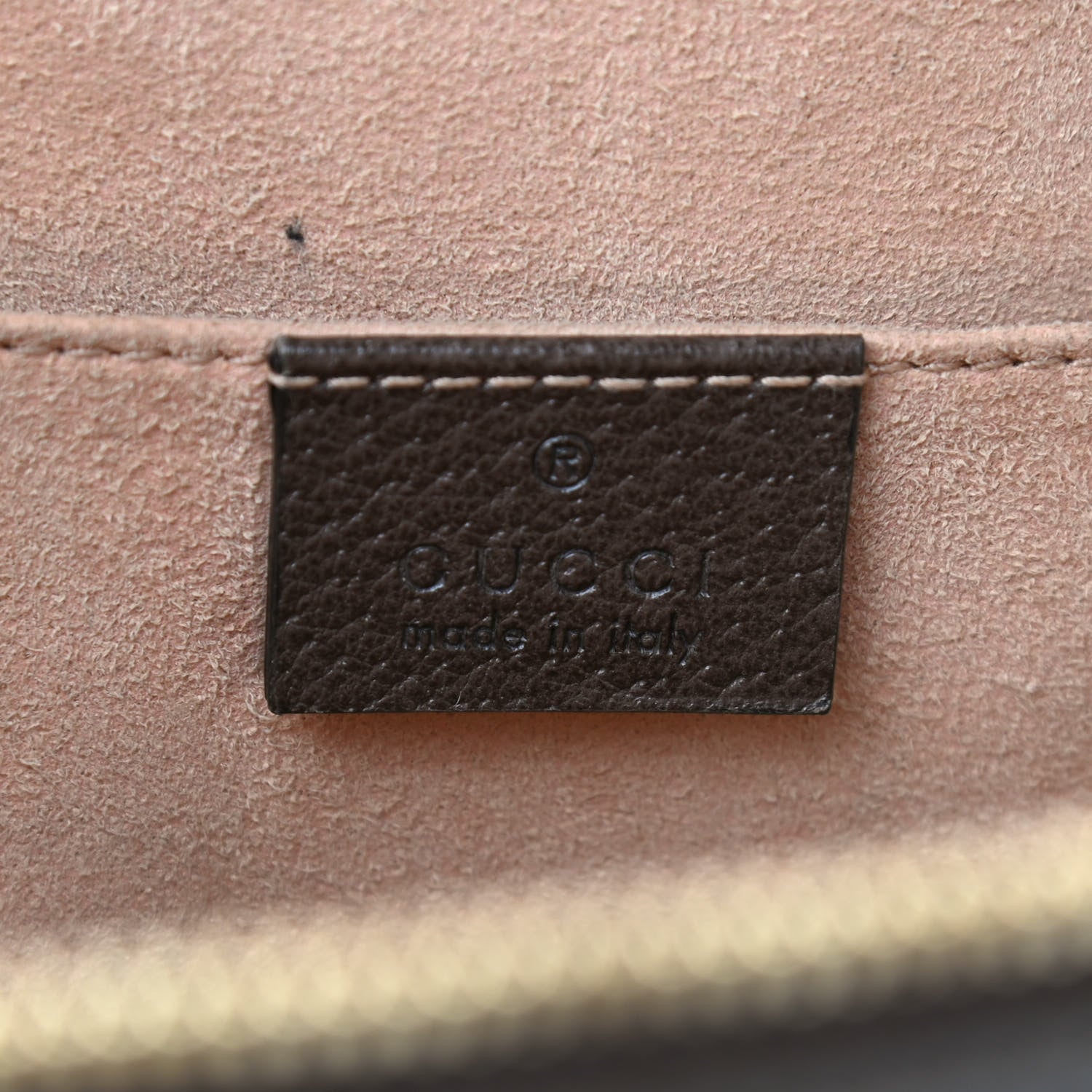 Gucci GG Supreme Monogram Small Ophidia Tote Bag Brown 6 of 9
