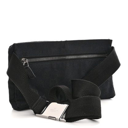 Gucci GG Monogram Double Pocket Belt Bag Black 3 of 9