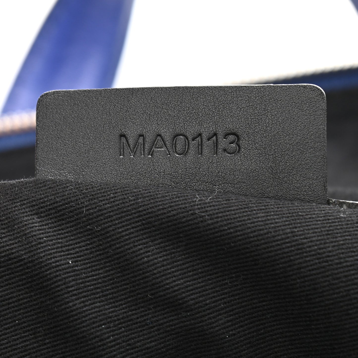 Calfskin 3D Stud Medium Nightingale Royal Blue