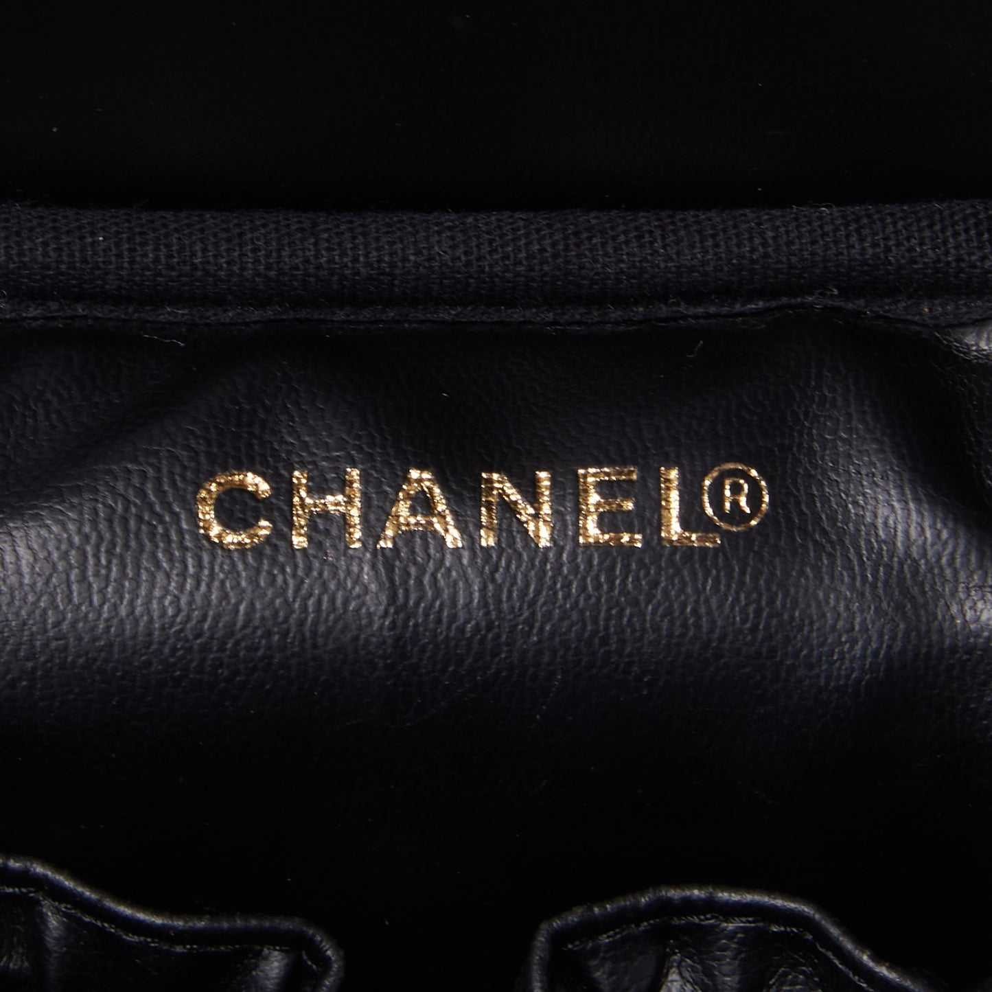 Caviar Cosmetic Vanity Bag Black