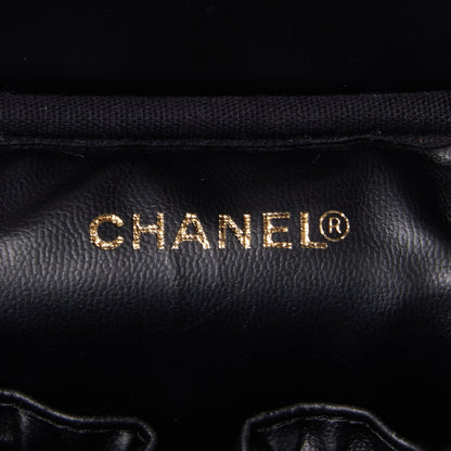 Chanel Caviar Cosmetic Vanity Bag Black 9 of 10