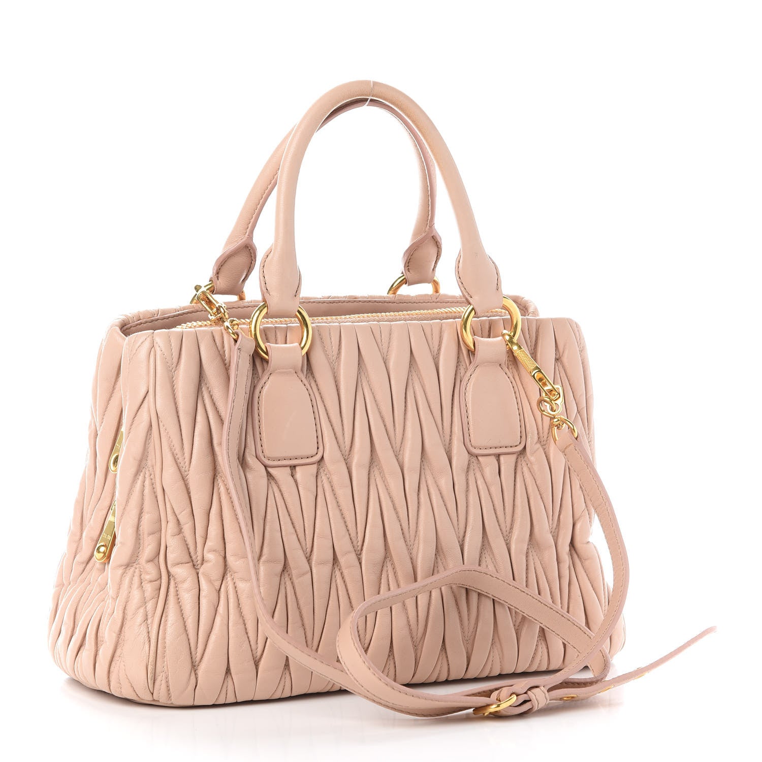 Miu Miu Nappa Matelasse Tote Cammeo 2 of 10