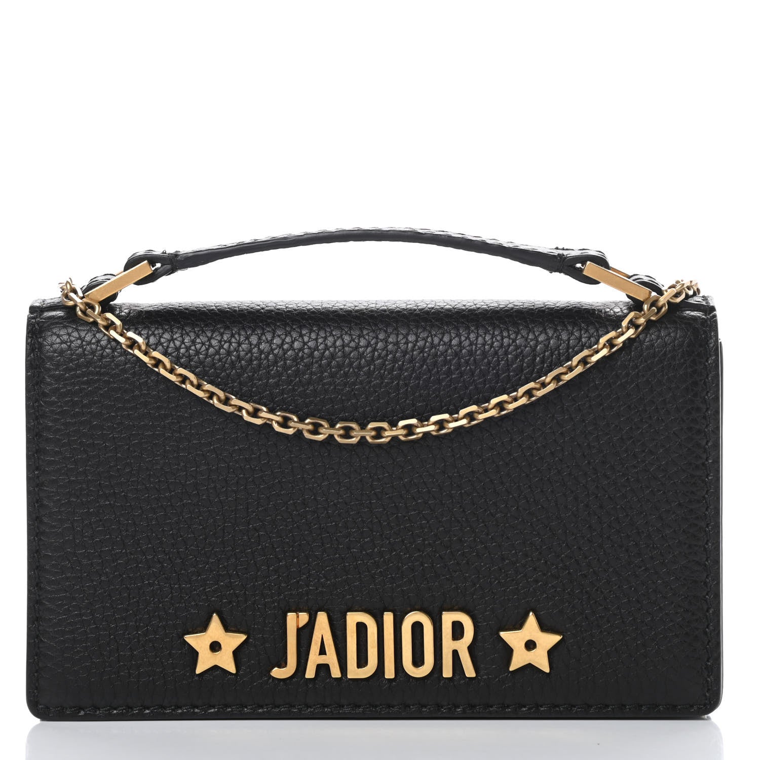 Christian Dior Grained Calfskin J'adior Clutch Black 3 of 13
