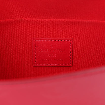 Louis Vuitton Vernis Felicie Pochette Chain Wallet Hot Pink 7 of 13
