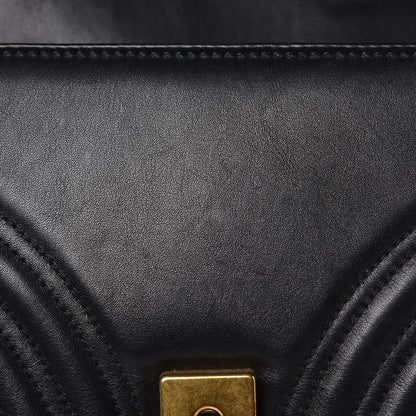 Gucci Calfskin Matelasse Small GG Marmont Shoulder Bag Black 14 of 14