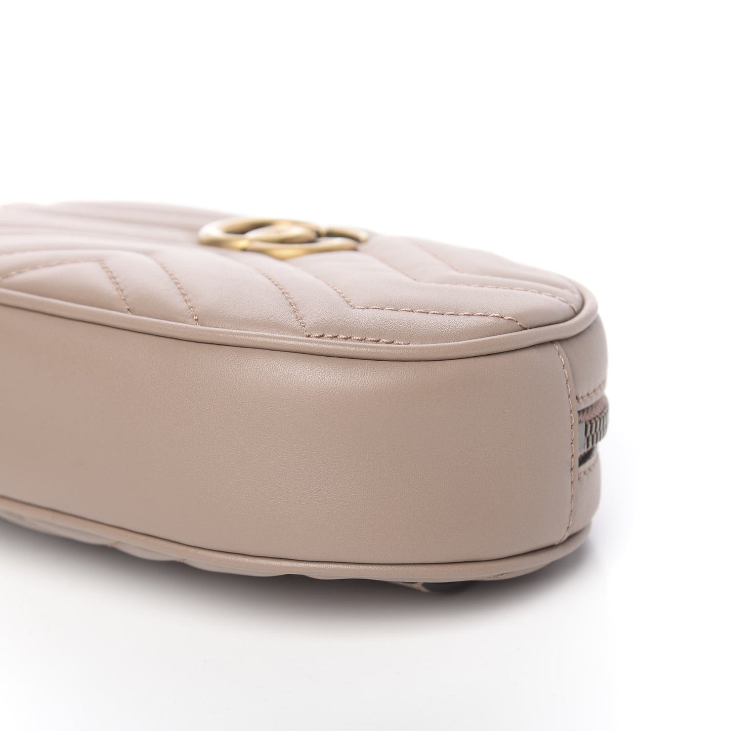 Calfskin Matelasse GG Marmont Belt Bag 85 34 Porcelain Rose