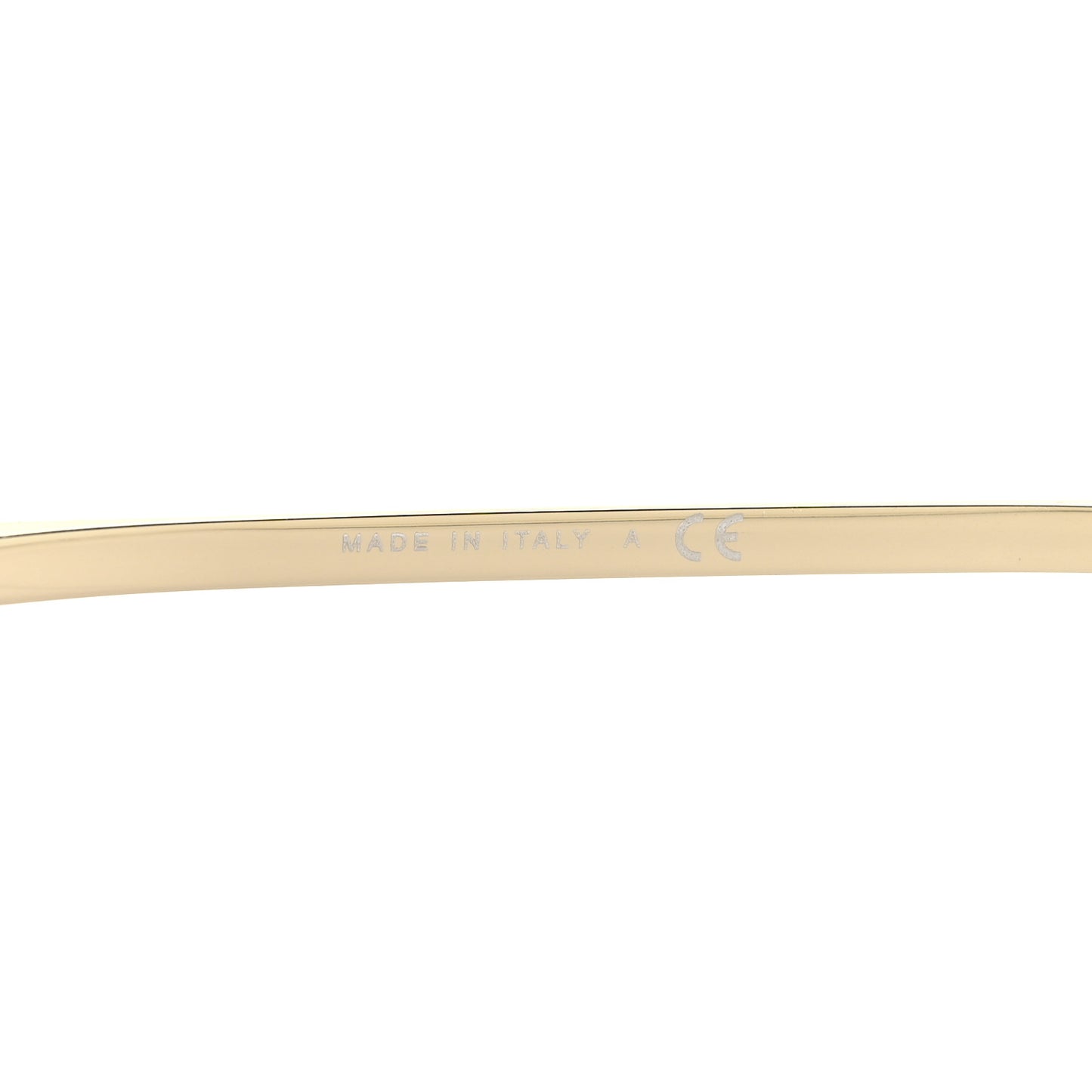 Round Spring Sunglasses 4206 Gold