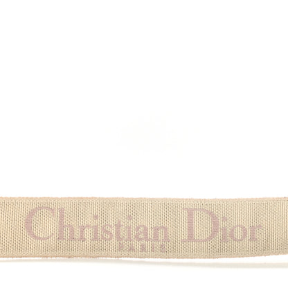 Christian Dior Oblique Adjustable Shoulder Strap Rose Des Vents 3 of 6