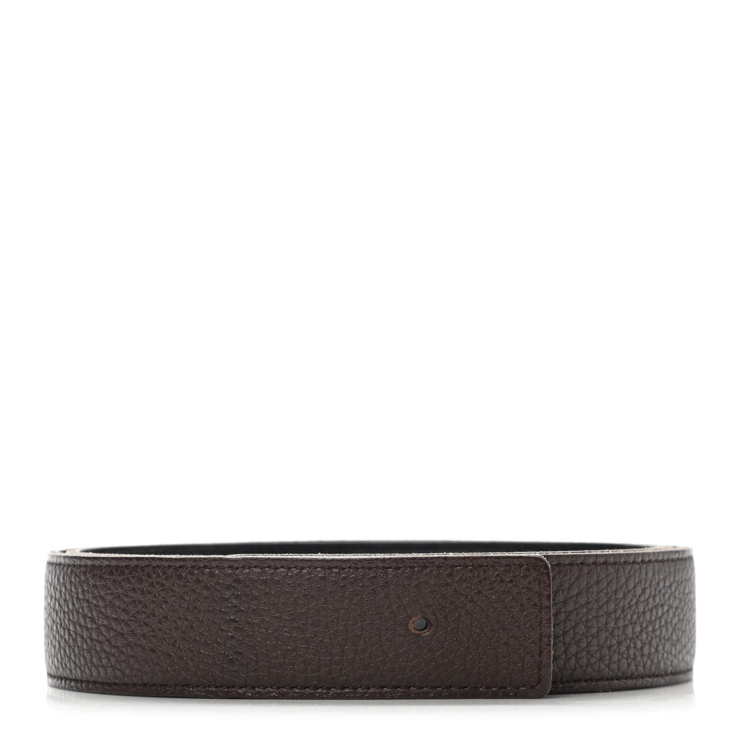 Box Togo 32mm Belt Strap 85 Black Chocolate