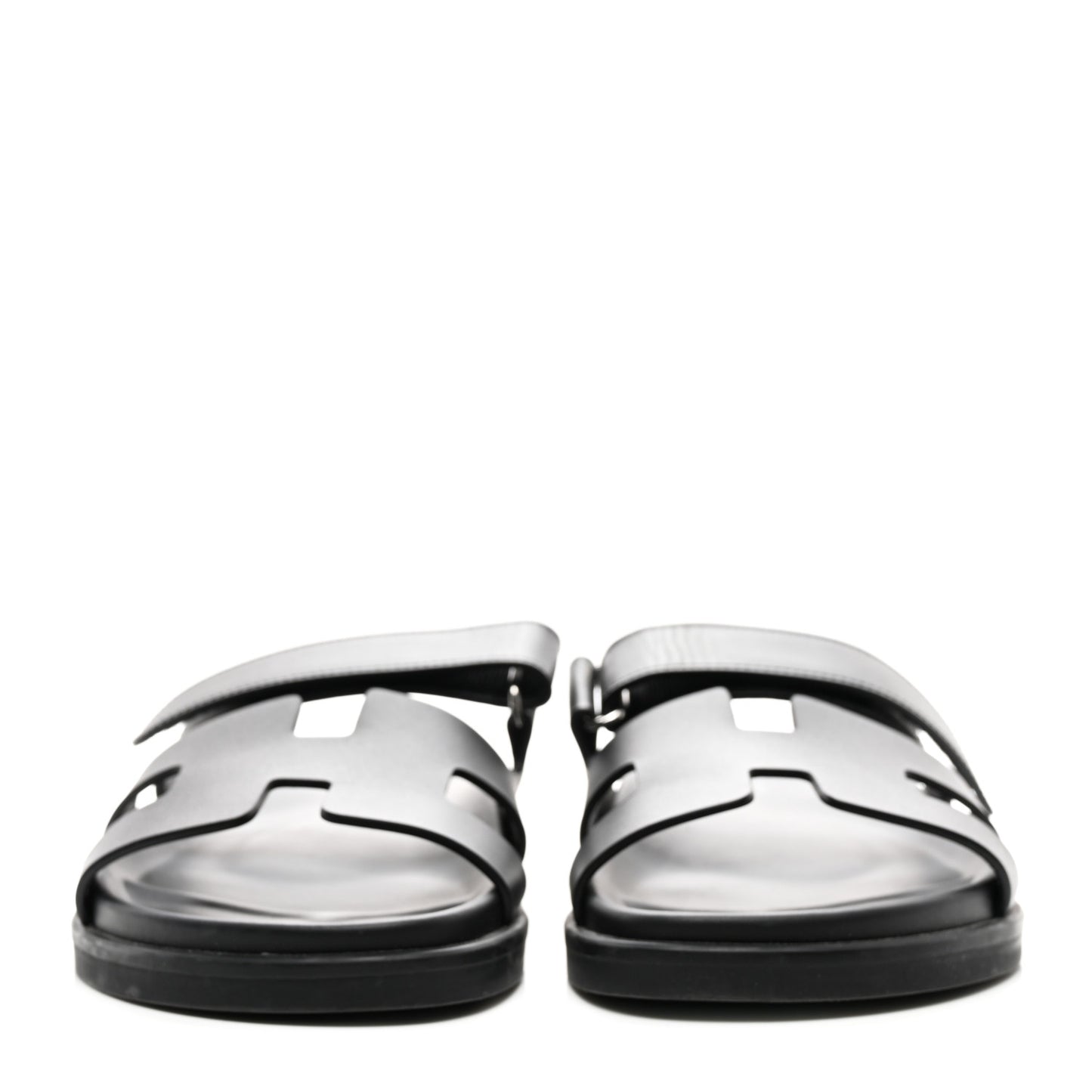 Calfskin Womens Chypre Sandals 38 Black