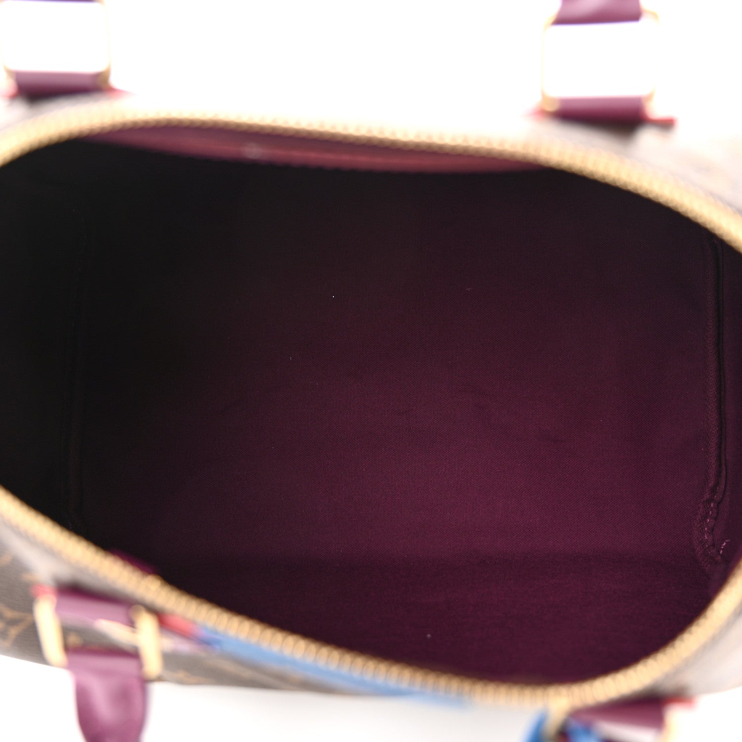 Louis Vuitton Monogram Totem Speedy 30 Magenta 5 of 11