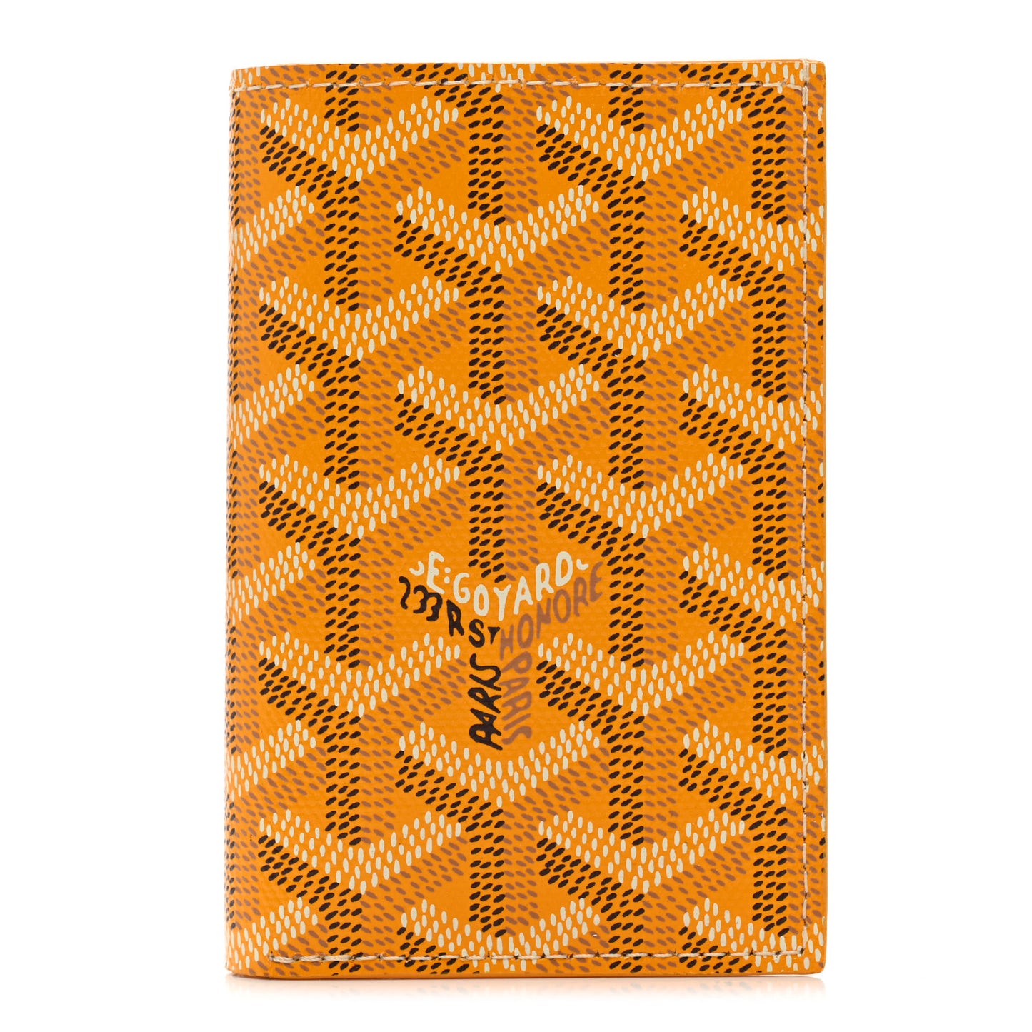 Goyardine Saint Pierre Card Holder Yellow