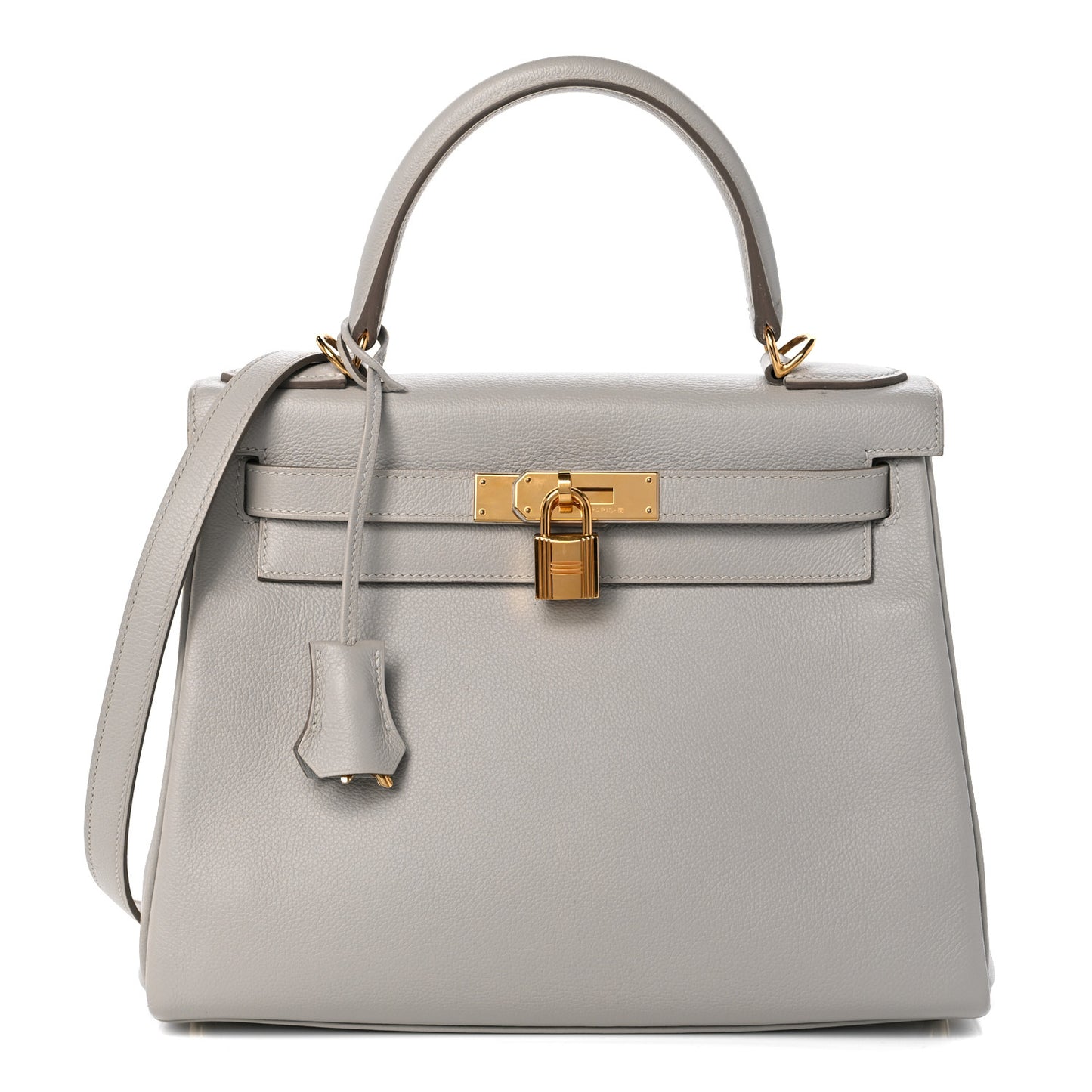 Evercolor Kelly Retourne 28 Gris Perle