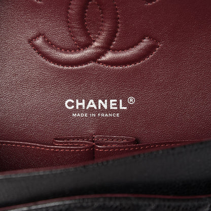 Chanel Caviar Quilted Medium Double Flap Black 6 of 10