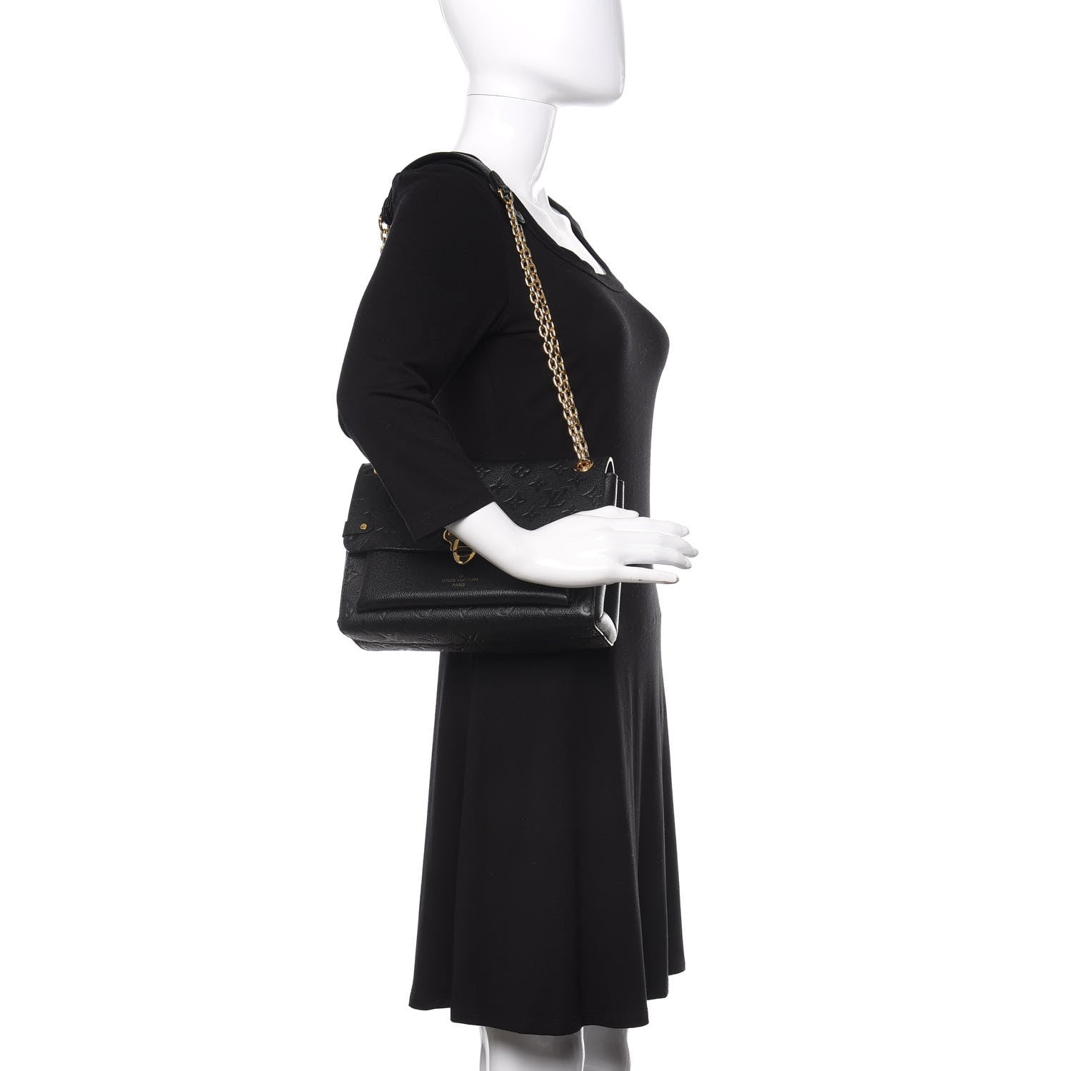 Louis Vuitton Empreinte Vavin PM Black 2 of 12
