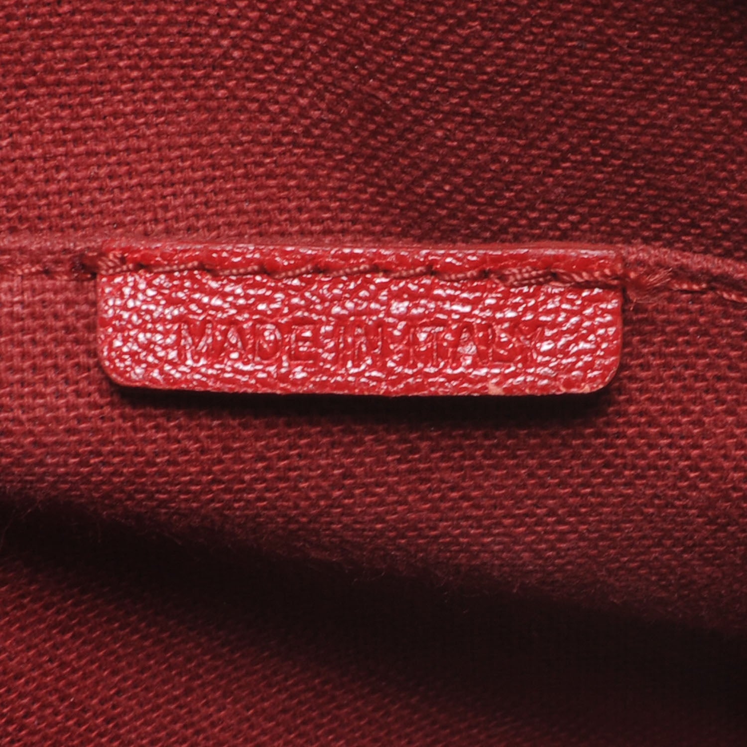 Burberry Haymarket Check Pilgrim Tote Red 9 of 10