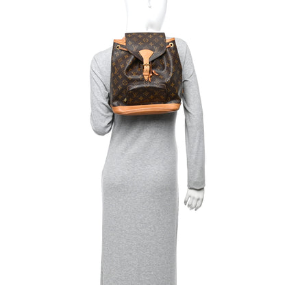 Louis Vuitton Monogram Montsouris MM Backpack 2 of 13