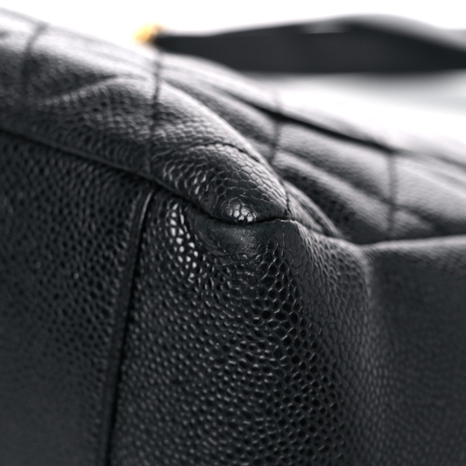 Chanel Caviar Quilted Grand Shopping Tote GST Black 11 of 20
