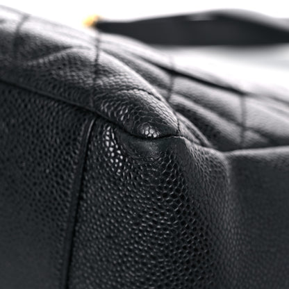 Chanel Caviar Quilted Grand Shopping Tote GST Black 11 of 20