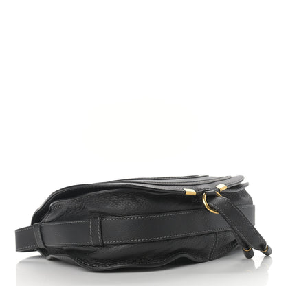 Chloe Calfskin Medium Marcie Round Crossbody Bag Black 4 of 12