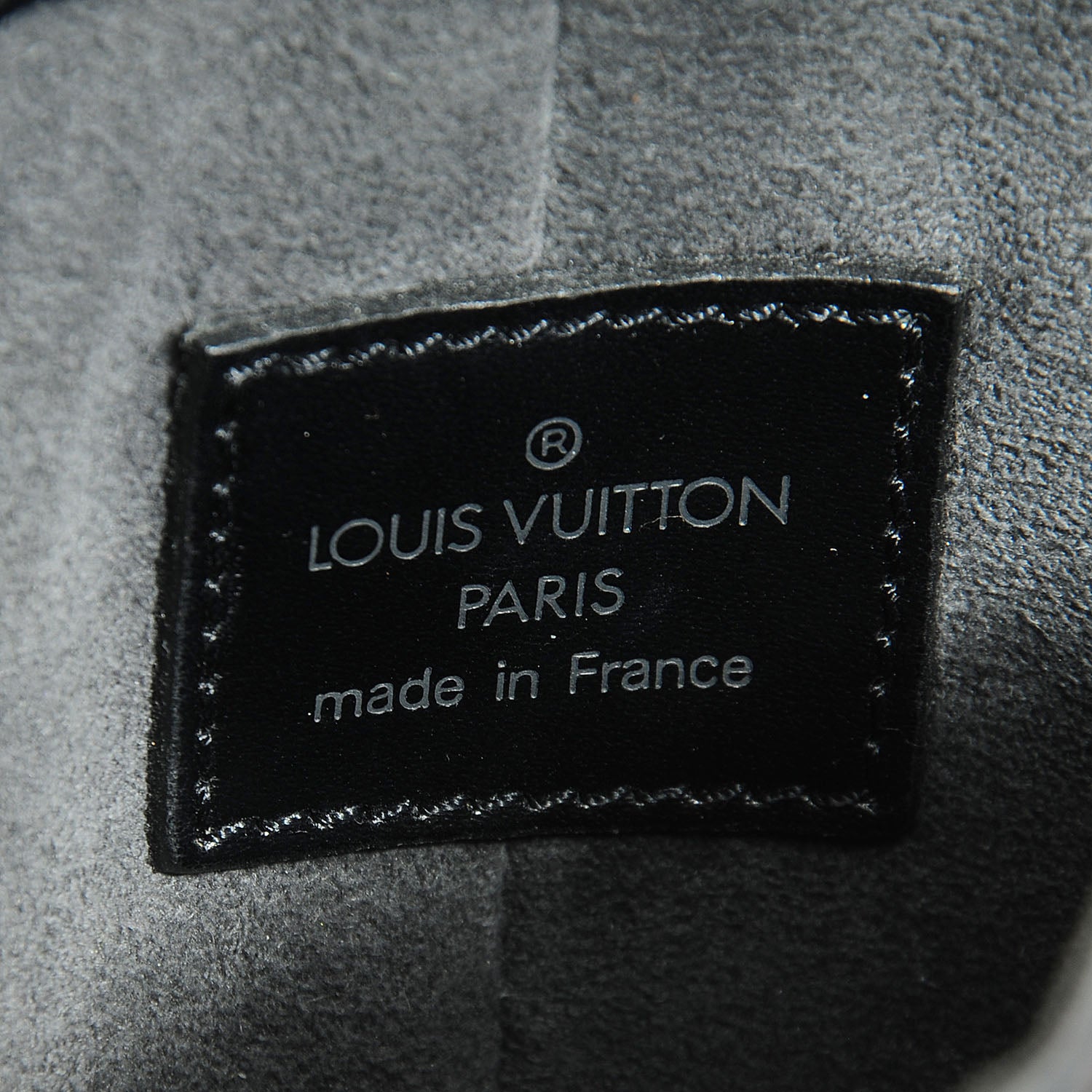 Louis Vuitton Epi Demi Lune Pochette Black 6 of 7