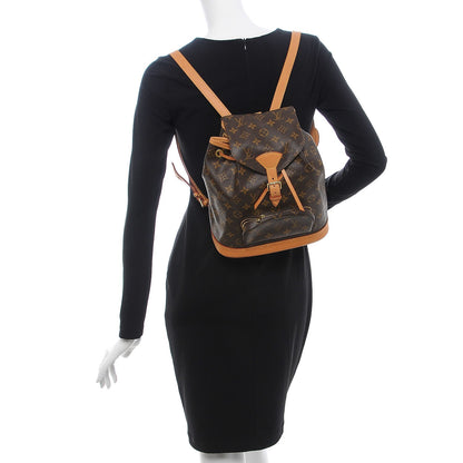 Louis Vuitton Monogram Montsouris MM Backpack 2 of 11