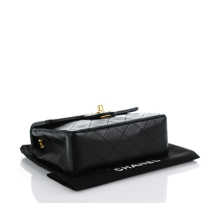 Chanel Lambskin Quilted Mini Square Flap Black 4 of 8