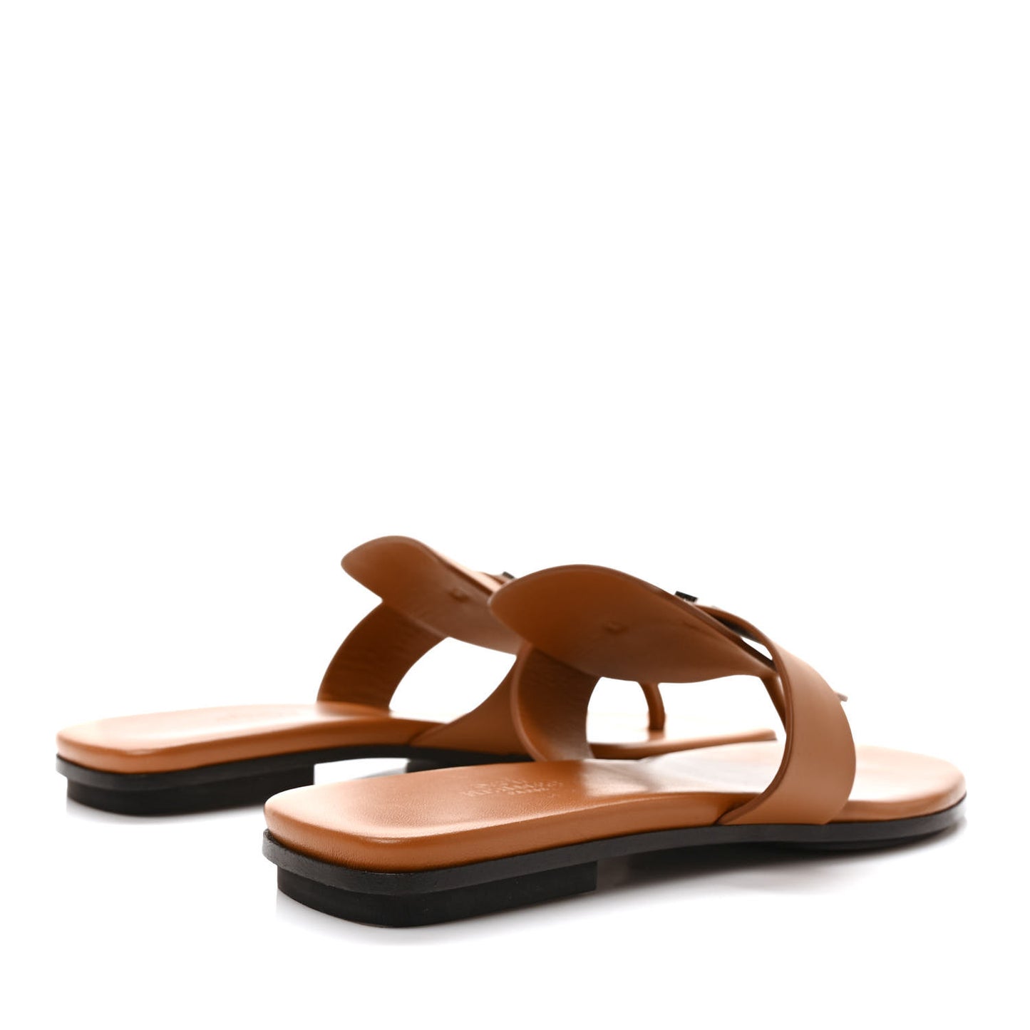 Calfskin Galerie Sandals 39 Gold