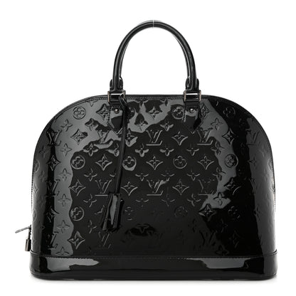 Louis Vuitton Vernis Alma GM Noir Magnetique 1 of 10